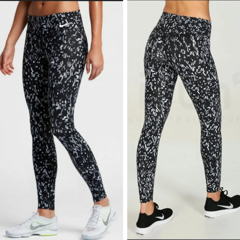 NEW Nike Legendary Tight Leggings digital Camo Speckled